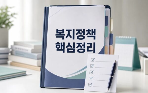 보건·복지 정책 문서 2026 주요 변화와 확인할 점 총정리