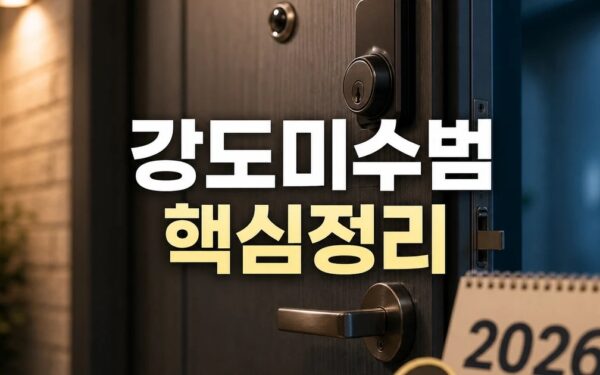 김규리 자택 강도미수범 2026 적용일과 확인 방법 총정리
