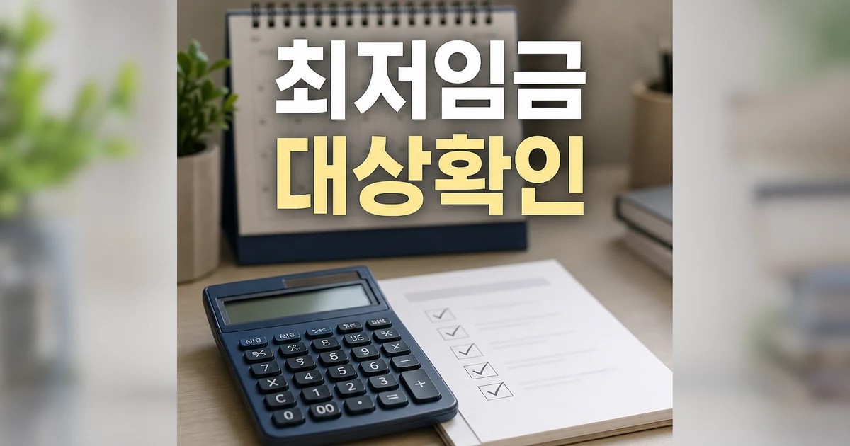 최저임금 준수 2026 조건과 비용 계산 방법 총정리 최신 기준 대표 썸네일