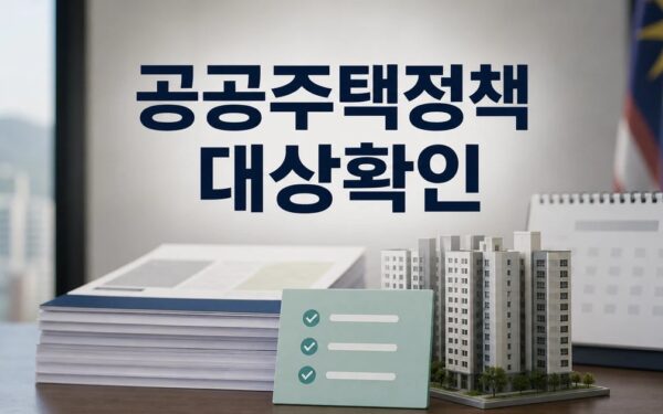 말레이시아도 주목한 서울 공공주택 정책 2026 영향 대상과 확인 방법 가이드