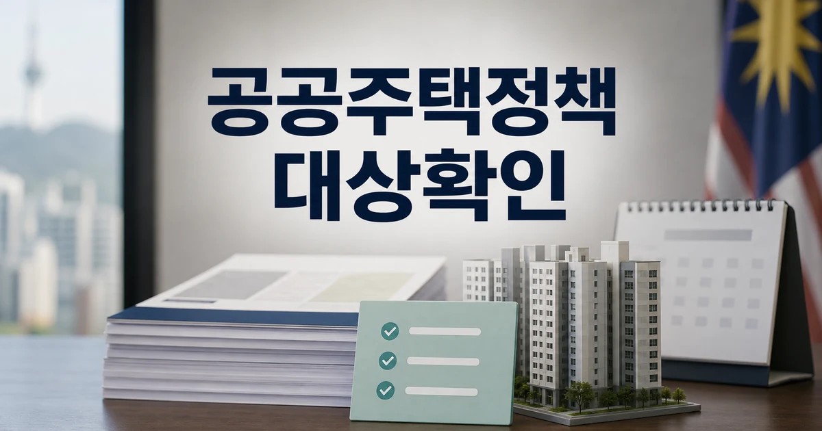 말레이시아도 주목한 서울 공공주택 정책 2026 영향 대상과 확인 방법 가이드 대표 썸네일