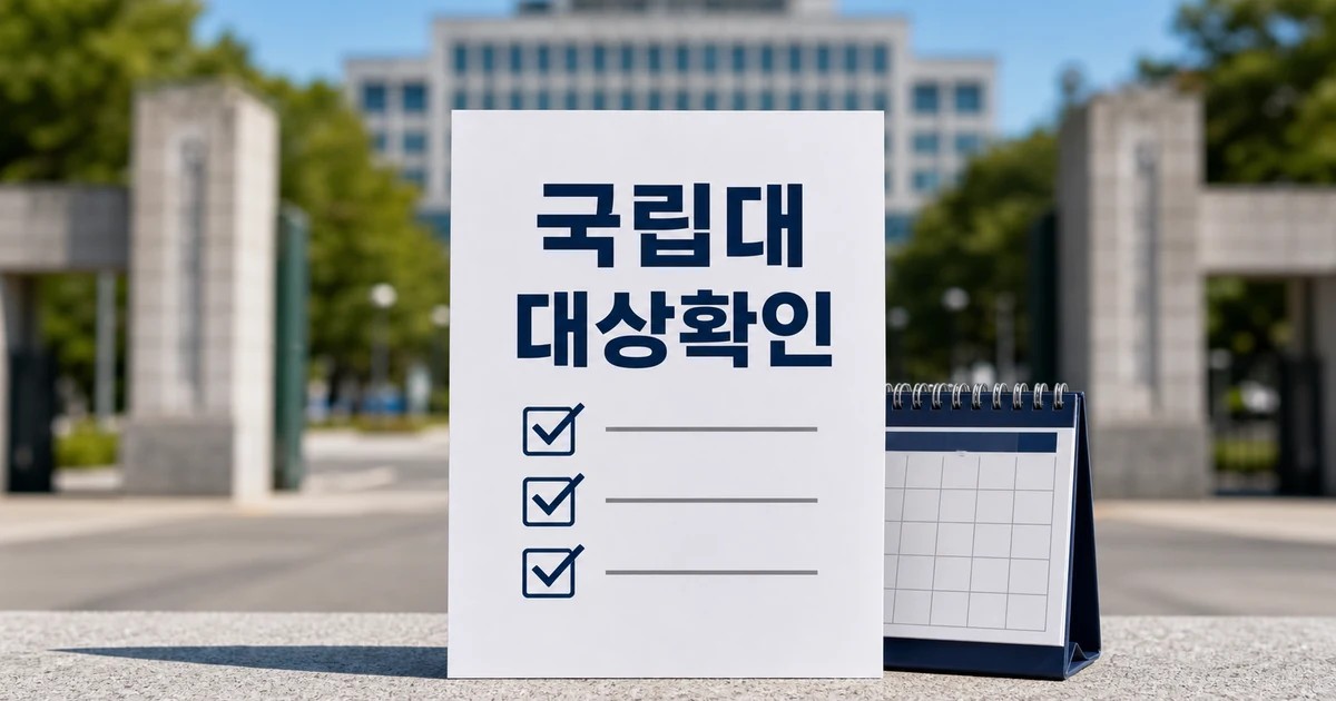 올해 지역 거점 국립대 3곳 선정 대상과 시점 확인 방법 가이드 대표 썸네일