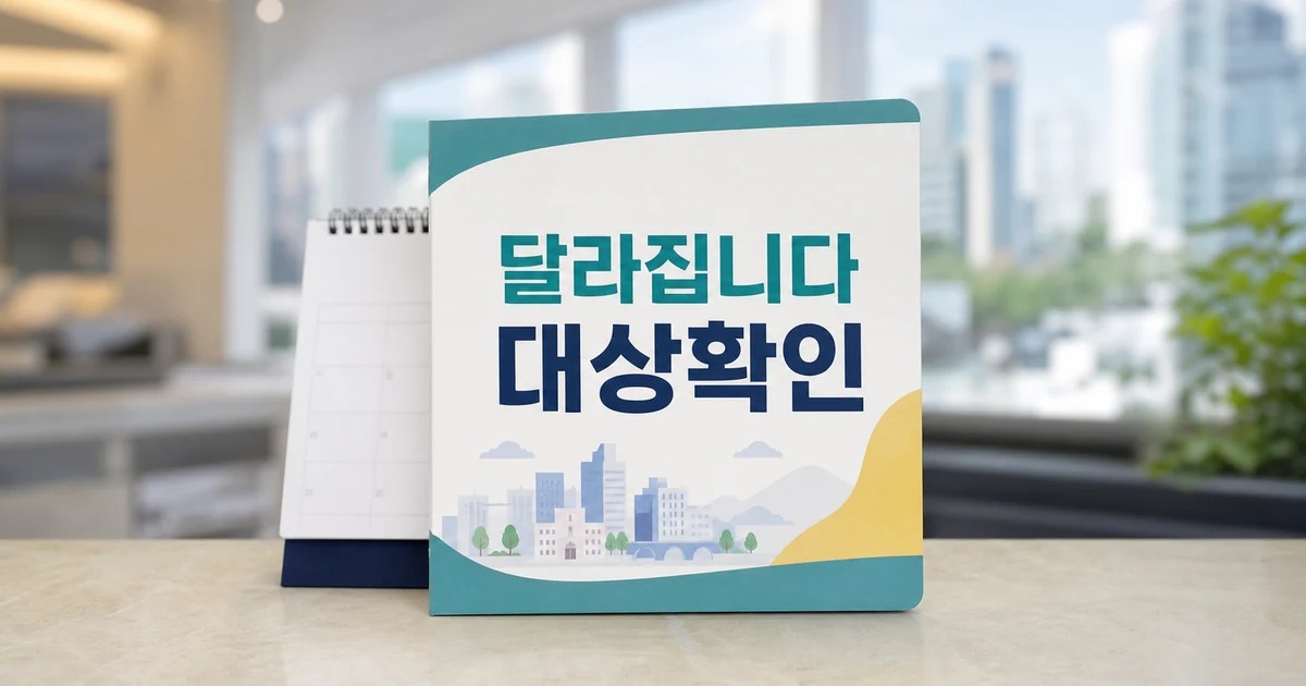 2026년 시정 이렇게 달라집니다 영향 대상과 확인 방법 가이드 대표 썸네일