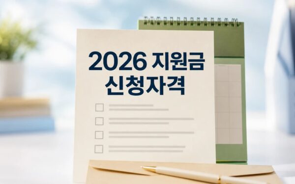 정부 지원금 2026 신청 대상과 확인 방법 총정리 최신 기준