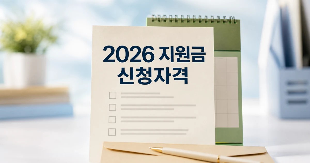 정부 지원금 2026 신청 대상과 확인 방법 총정리 최신 기준 대표 썸네일