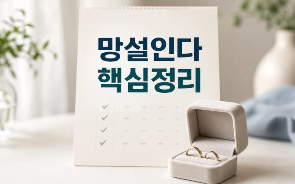 결혼 망설인다 2026 적용일과 확인 방법 총정리 최신 기준