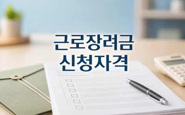 근로장려금 2026 신청 대상과 확인 방법 총정리 최신 기준