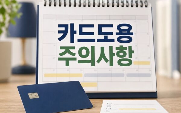 국외 카드도용 피해 처리만 수개월 2026 적용일과 확인 방법 총정리
