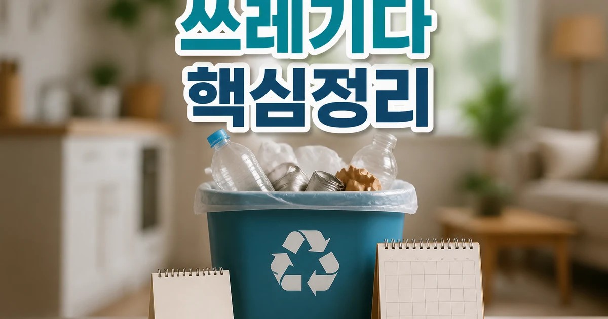 나는 쓰레기다 2026 적용일과 확인 방법 총정리 최신 기준 대표 썸네일