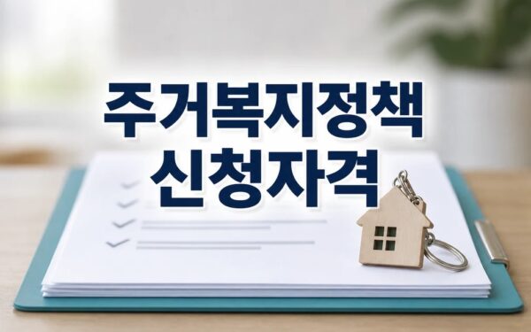 주거복지정책이 나아가야할 길은? 2026 신청 대상과 확인 방법 총정리