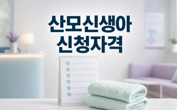 산모·신생아 건강관리 지원 2026 신청 대상과 이용 절차