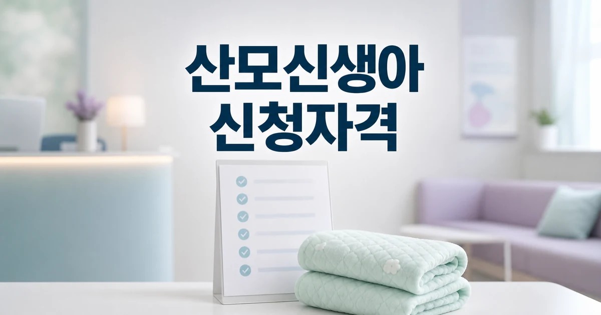 산모·신생아 건강관리 지원 2026 신청 대상과 이용 절차 대표 썸네일
