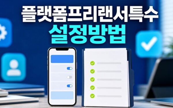 플랫폼·프리랜서·특수고용노동자 인천 원탁회의 설치 전 확인 방법 완벽 가이드