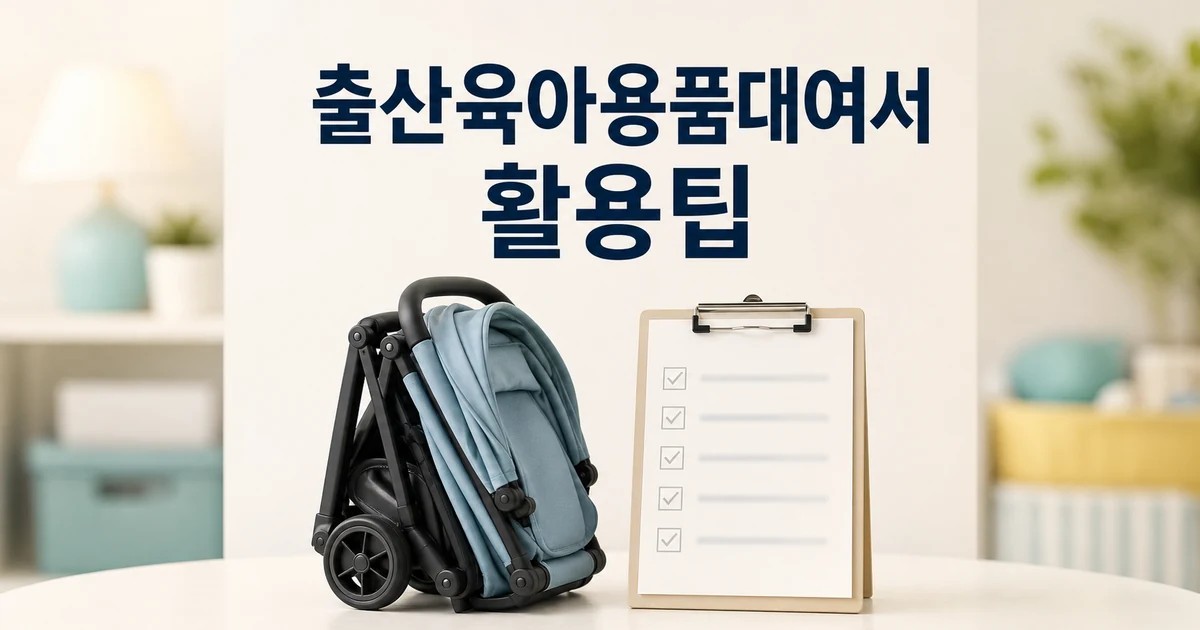 출산육아용품 대여서비스 2026 주요 변화와 확인할 점 총정리 대표 썸네일