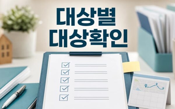 제천시 대상별 확인 기준 정리