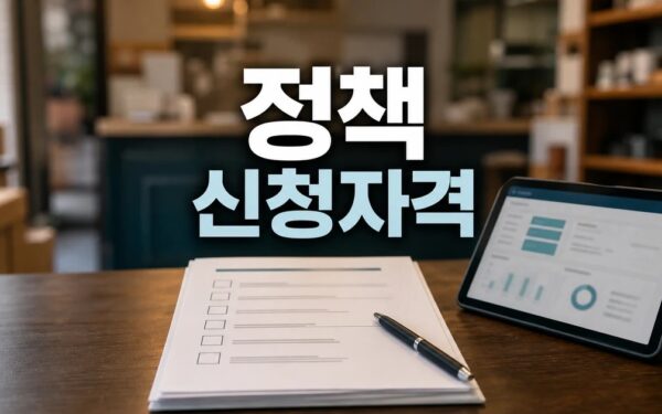 2026년 하반기 소상공인을 위한 정책 변화 신청 대상과 확인 방법 총정리