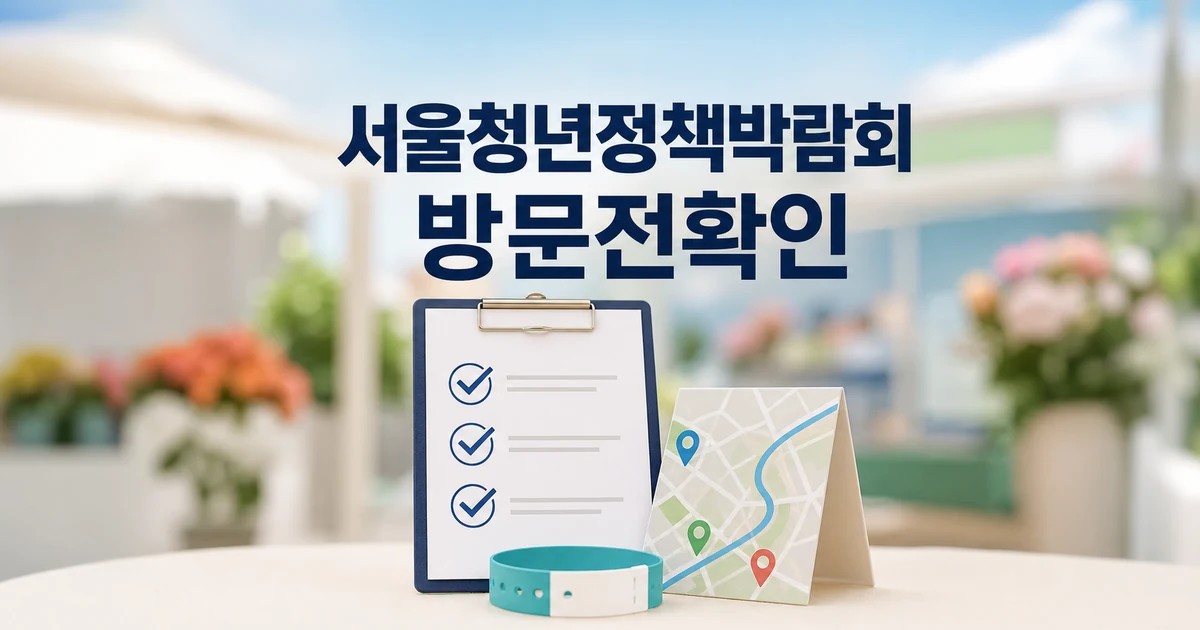 2026 서울청년정책박람회 참가 전 확인 방법 완벽 가이드 대표 썸네일