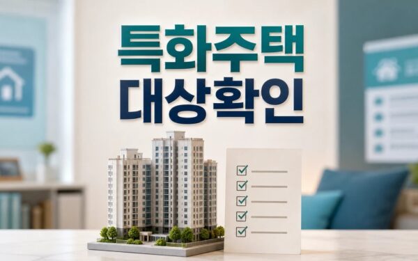 특화주택 1,780호 선정의 의미 2026 영향 대상과 확인 방법 가이드