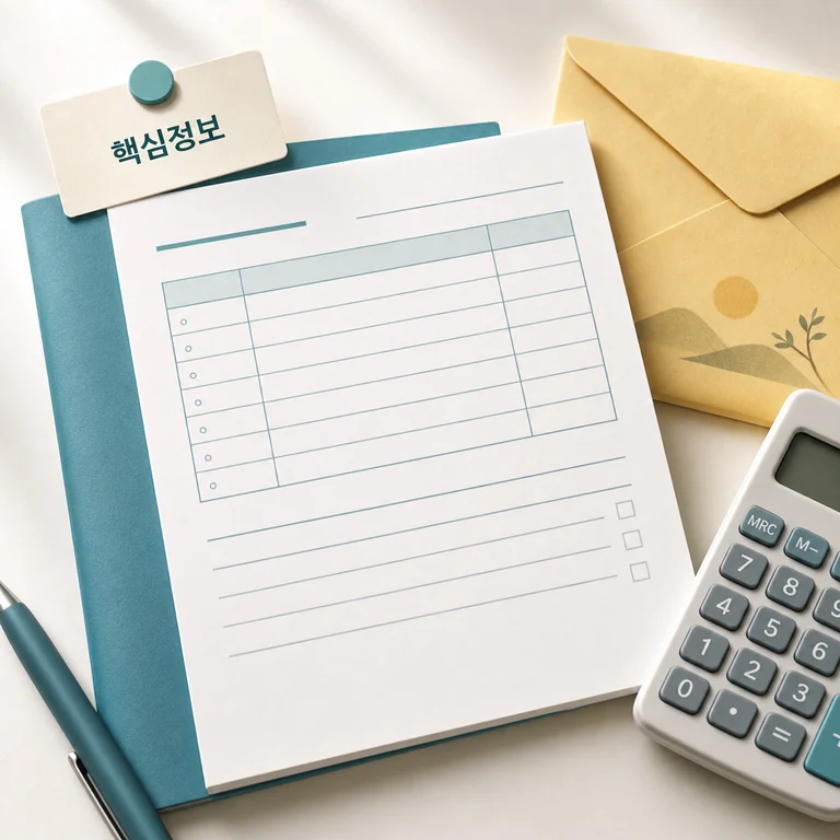 추석 전 30만원씩 조건과 비용 계산 핵심정보 이미지