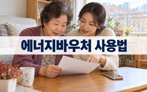 에너지바우처 2026 동절기 사용기간·잔액조회와 10월 25일 주의사항