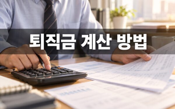 퇴직금 계산기 결과 맞나? 1일 평균임금 공식과 14일 지급기한