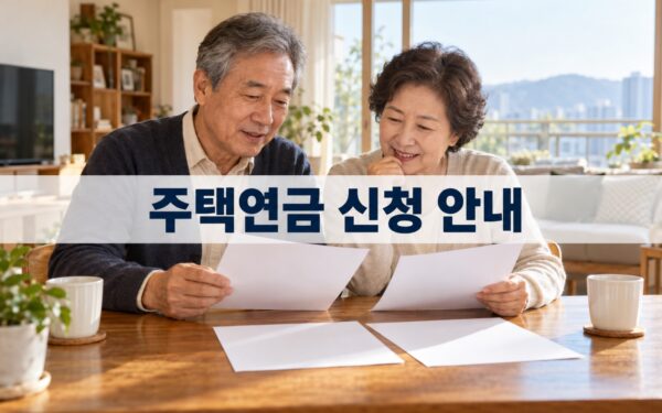 주택연금 신청방법 2026, 가입조건·월지급금·절차