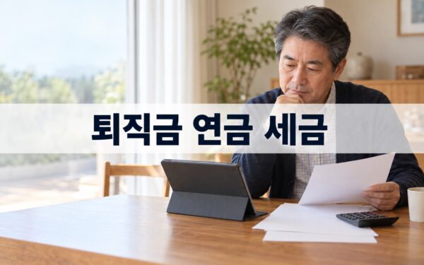 IRP계좌 퇴직금 연금수령 세금 2026, 70·60·50% 기준