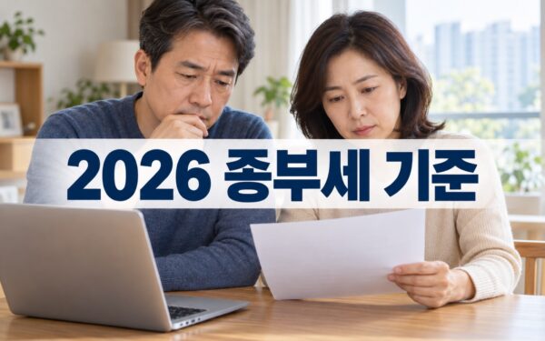 종부세 과세대상 2026, 9억·12억 기준과 12월 납부·분납 정리
