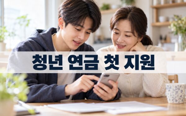 국민연금 신청 2027, 2009년생 청년 생애 첫 보험료 지원